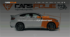 Desktop Screenshot of carsfolie.cz